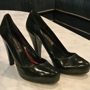 STEVEN by Steve Madden Women's Patent Leather Heel